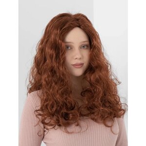 Карнавальный праздничный парик из искусственного волоса Riota Длинные волосы, рыжий