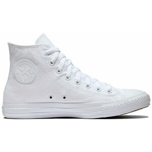 Кеды Converse Chuck Taylor All Star, демисезонные, повседневные, водонепроницаемые, высокие, размер 4US (36.5EU), белый