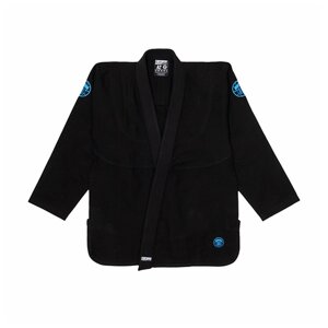 Кимоно для джиу-джитсу tatami fightwear без пояса, размер A3, черный