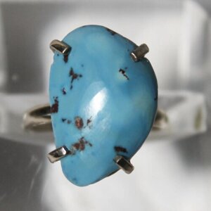 Кольцо True Stones, бирюза, размер 17, голубой