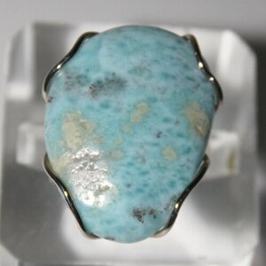Кольцо True Stones, ларимар, размер 18, голубой