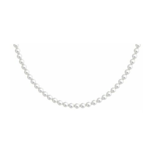 Колье Diamant online, серебро, 925 проба, жемчуг, длина 40 см.