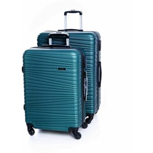 Комплект чемоданов Freedom, 2 шт., зеленый