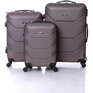 Комплект чемоданов Freedom 29861, размер M, коричневый