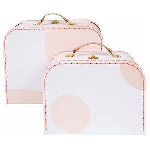 Комплект чемоданов Meri Meri, ручная кладь, 26, розовый