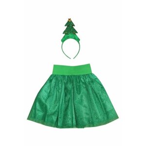 Комплект одежды детский Пышный комплект ёлочка зеленый LU2712 InMyMagIntri 98-104cm