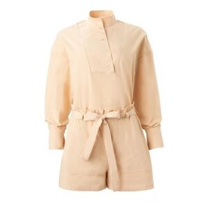 Комплект женский (блузка, шорты) MINAKU: Enjoy цвет бежевый, р-р 42 9345775