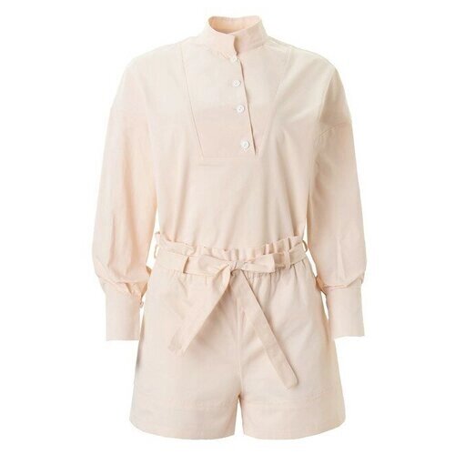 Комплект женский (блузка, шорты) MINAKU: Enjoy цвет молочный, р-р 48 9317876