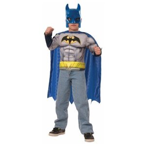 Костюм Бэтмен с мускулами упрощённый детский