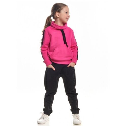 Костюм Mini Maxi для мальчиков, толстовка и брюки, размер 98, розовый