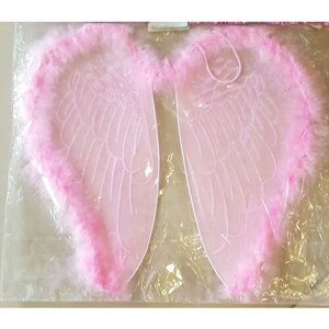 Крылья ангела розовые 4037см