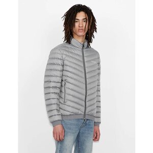 Куртка Armani Exchange, размер M, серый, серебряный