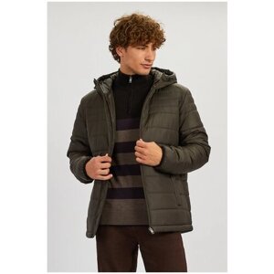 Куртка Baon, демисезон/зима, силуэт прямой, водонепроницаемая, ветрозащитная, размер 46, черный