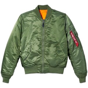 Куртка бомбер мужская Alpha Industries MA-1 Slim Fit Sage Green / M