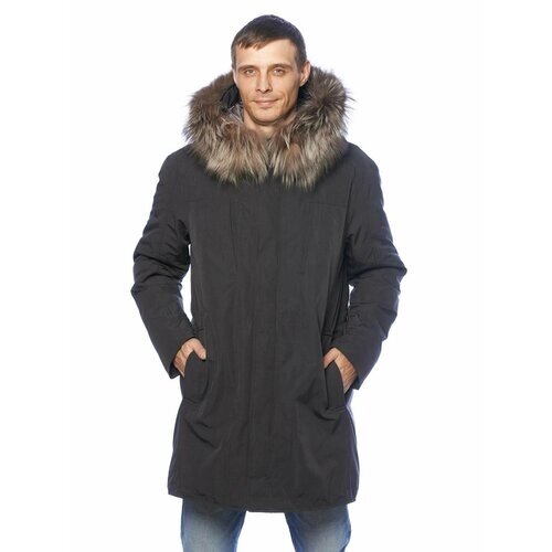 Куртка Clasna, размер 52, серый