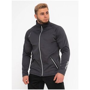 Куртка CroSSSport, средней длины, силуэт прямой, водонепроницаемая, размер 54, серый