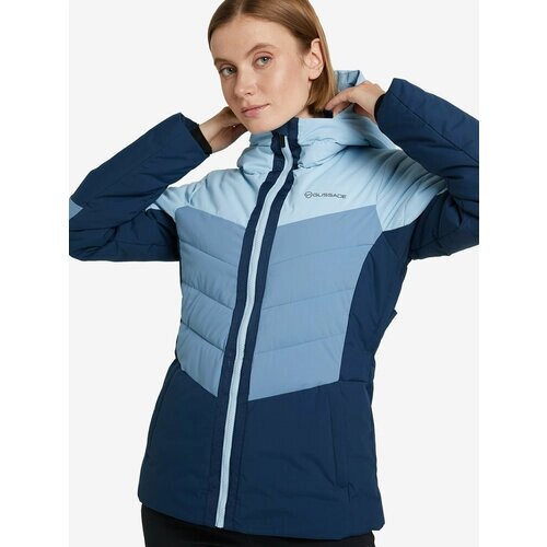 Куртка GLISSADE, размер 42, голубой