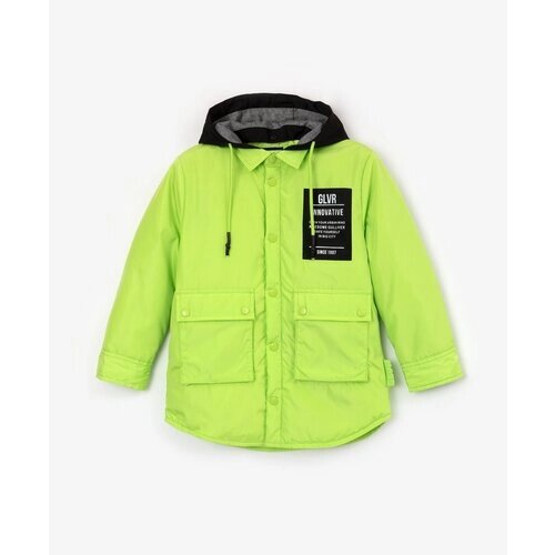 Куртка Gulliver, размер 122, зеленый