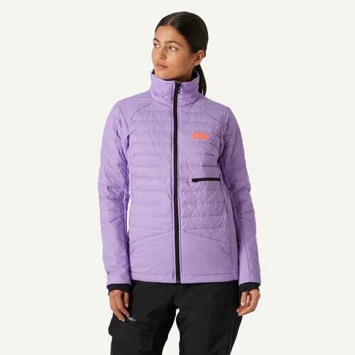 Куртка Helly Hansen, укороченный, размер S, фиолетовый