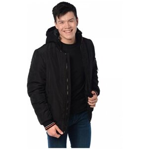 Куртка indaco fashion, размер 54, черный