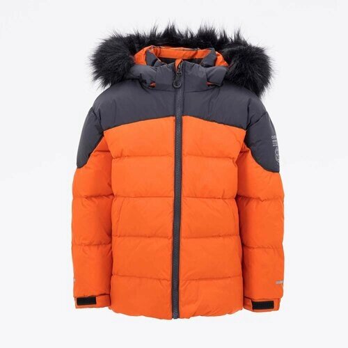 Куртка КОТОФЕЙ, размер 158, оранжевый