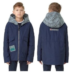 Куртка Mes Ami для мальчиков, демисезон/зима, размер 140, синий