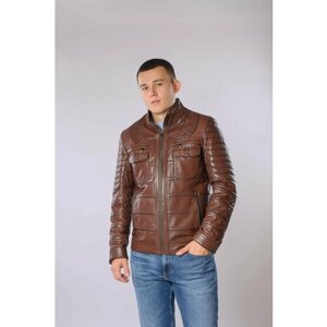Куртка , размер 54, коричневый