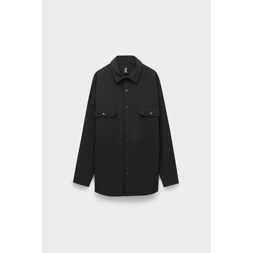 Куртка-рубашка thom/krom, размер 50, черный