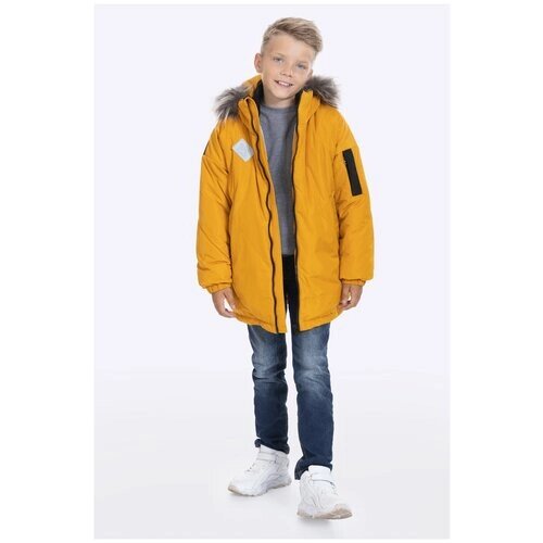 Куртка Шалуны, размер 36, 140, желтый