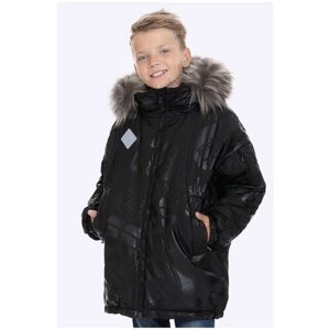 Куртка Шалуны, размер 36, 146, черный