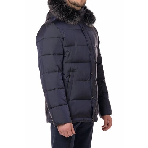Куртка YIERMAN, водонепроницаемая, капюшон, размер 60, синий