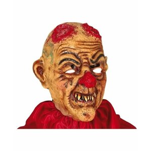 Латексная маска "Окровавленный клоун"18241)