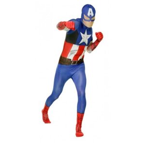 Морф костюм Капитан Америка (6780) 165-180 см