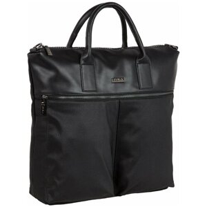 Мужская сумка Polar, сумка для документов А4, через плечо, для ноутбука, ручная кладь, портфель, экокожа 36 x 39 x 9.5