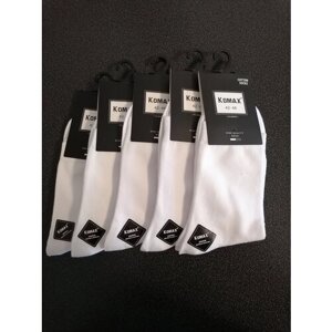 Мужские носки KOMAX, 5 пар, размер 27, белый