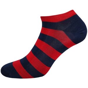 Мужские носки LUi, 1 пара, размер 43/46, синий, красный