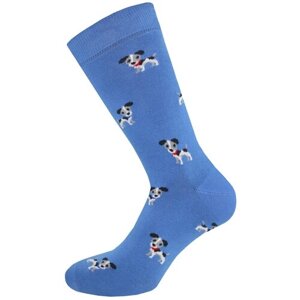 Мужские носки LUi, 1 пара, размер Unica (40-45), голубой