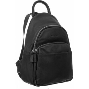 Мужской кожаный рюкзак Bruno Perri L15845-1/1 черный
