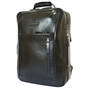 Мужской кожаный рюкзак Carlo Gattini Chatillon black 3072-01