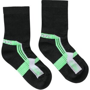 Носки Accapi, черный, зеленый