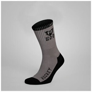 Носки MAD GUY, размер 29-31, черный, серый
