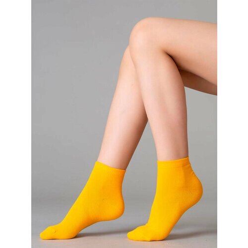 Носки Omsa, размер 30, желтый