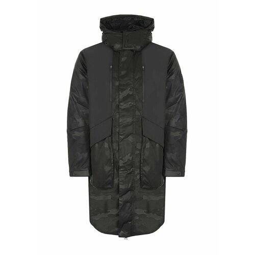 Пальто EA7, размер XXL, черный