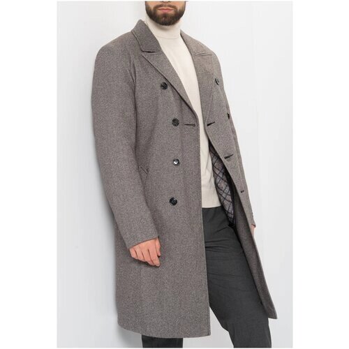 Пальто MISTEKS design, размер 46-182, серый
