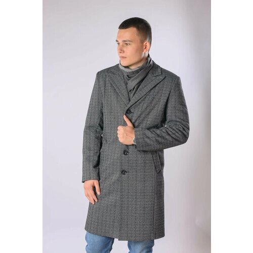Пальто Truvor, размер 58/182, серый