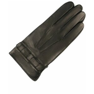 Перчатки кожаные мужские ESTEGLA, размер 8, черные.