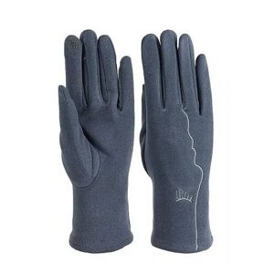Перчатки Lorentino, демисезон/зима, подкладка, размер one size, голубой