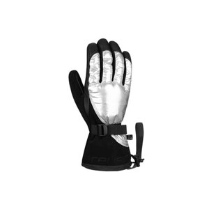 Перчатки Reusch Yeta, размер 7.5, черный, серебряный