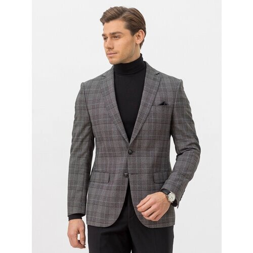 Пиджак MARC DE CLER, размер 50/182, серый
