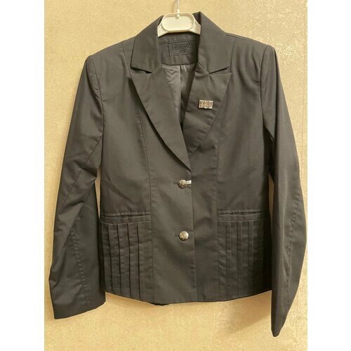 Пиджак, размер 140, черный
